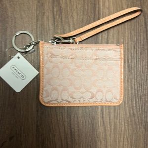 Coach card holder
